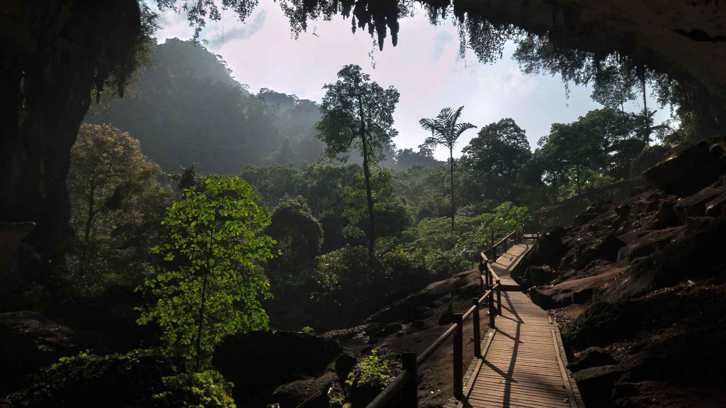 Niah Caves in Borneo