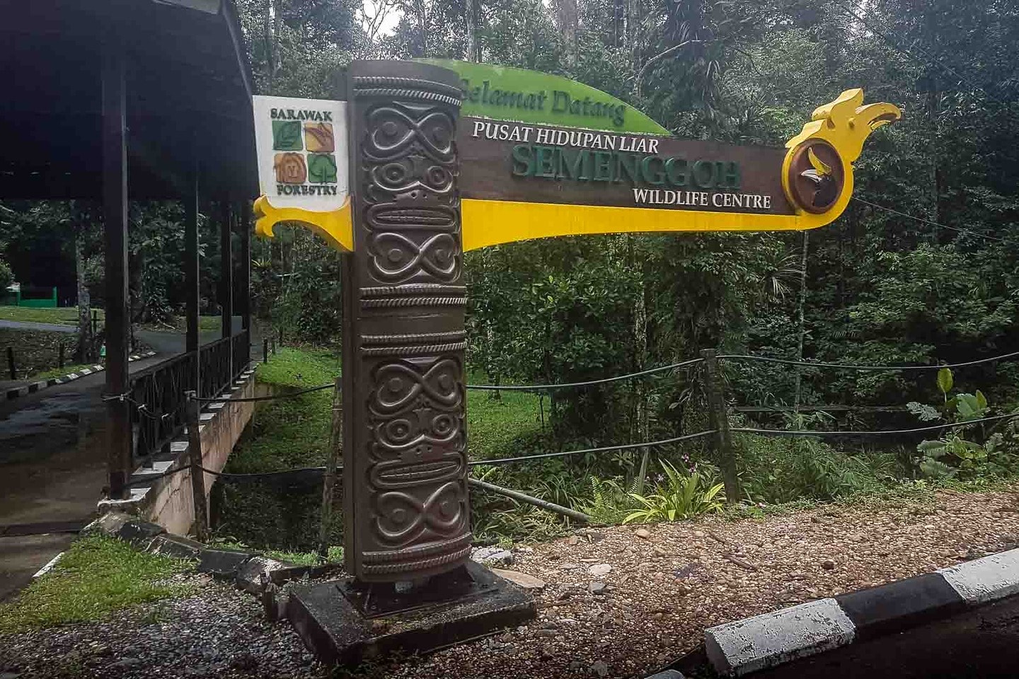 Semenggoh Wildlife Centre in Borneo