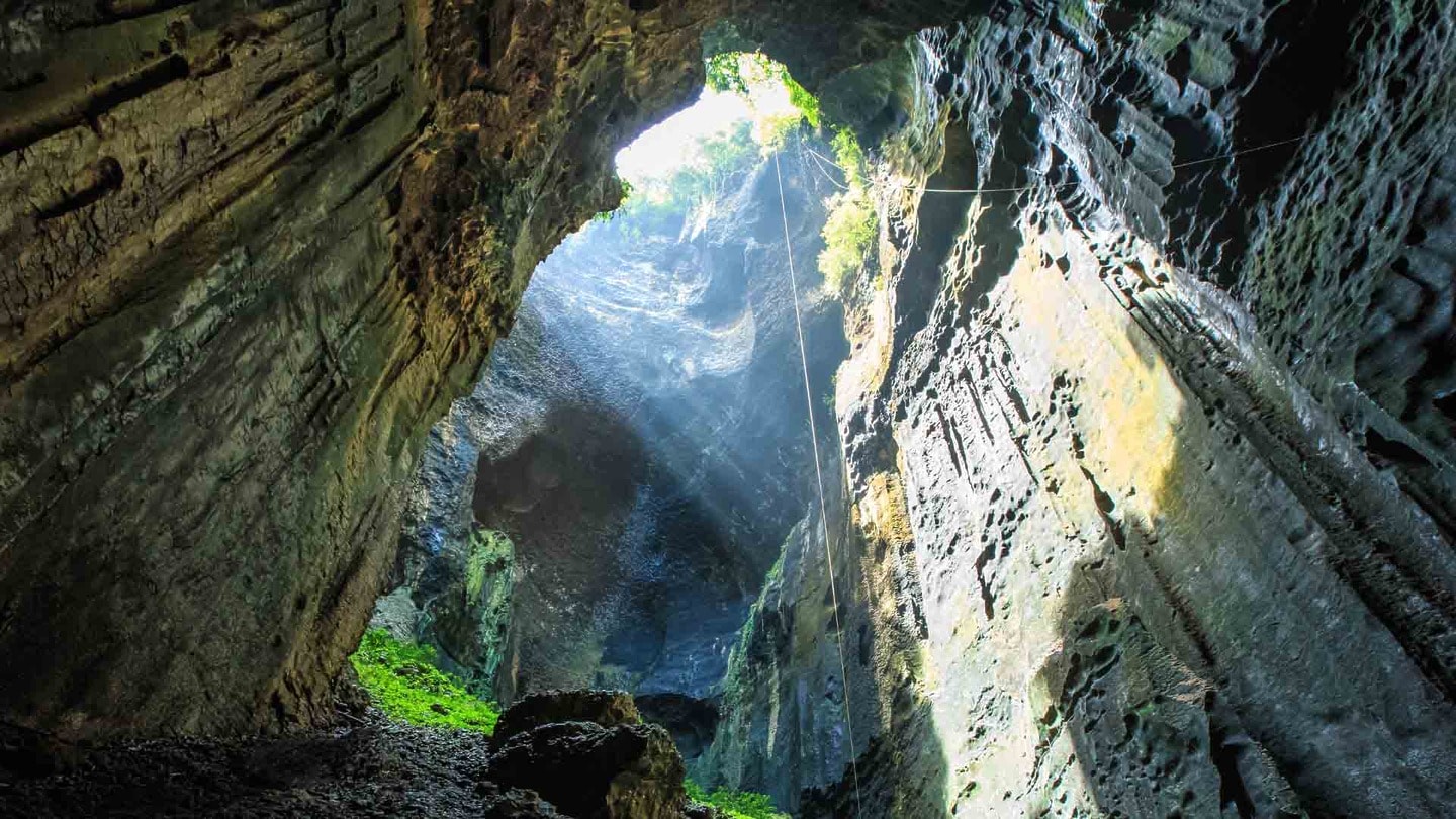 Gomantong Caves in Borneo