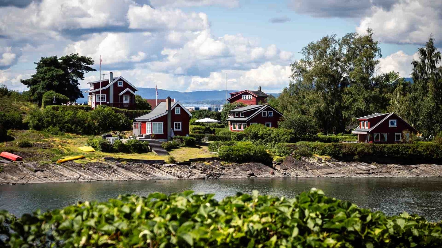 Nakholmen village, Oslofjorden, Oslo itinerary