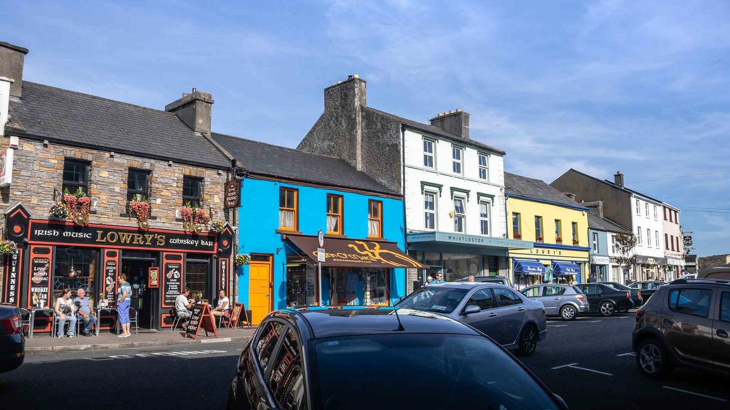 Clifden town centre, Ireland